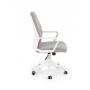 Кресло компьютерное HALMAR SPIN 2 белый/светло-серый